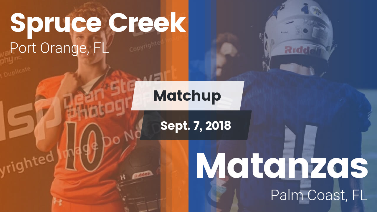 Spruce Creek Hs Football Video Matchup Spruce Creek Vs Matanzas