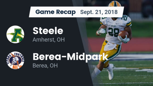 Boys Varsity Football Steele High School Amherst Ohio
