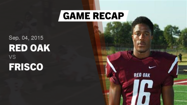 Boys Varsity Football Red Oak High School Red Oak Texas