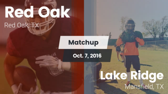 Boys Varsity Football Red Oak High School Red Oak Texas