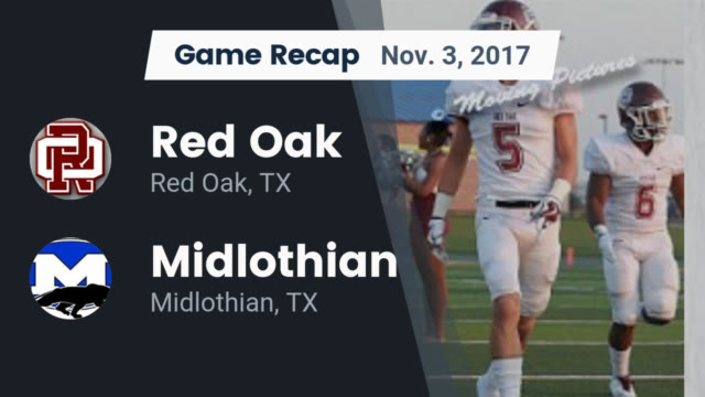 Boys Varsity Football Red Oak High School Red Oak Texas
