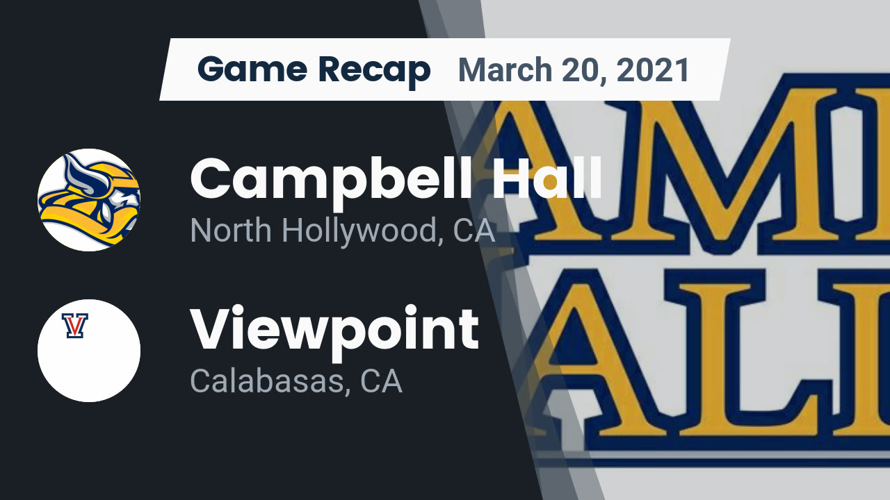 Campbell Hall HS Football Video "Recap Campbell Hall vs. Viewpoint