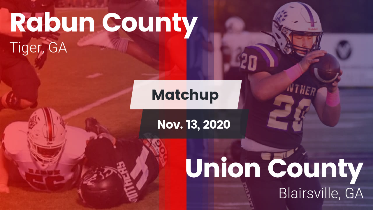 Rabun County HS Football Video "Matchup Rabun County vs. Union County