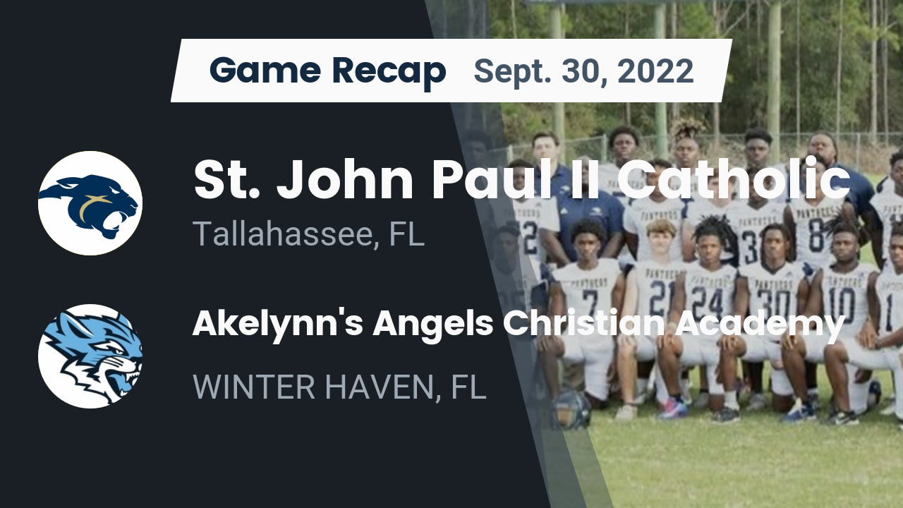 Recap St. John Paul II Catholic vs. Akelynn's Angels Christian Academy