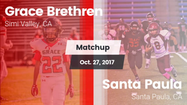 Jv Football Grace Brethren Simi Valley California Football