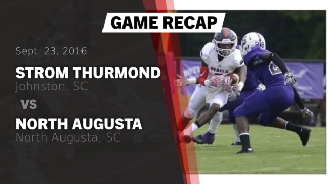 Boys Varsity Football Strom Thurmond High School Johnston