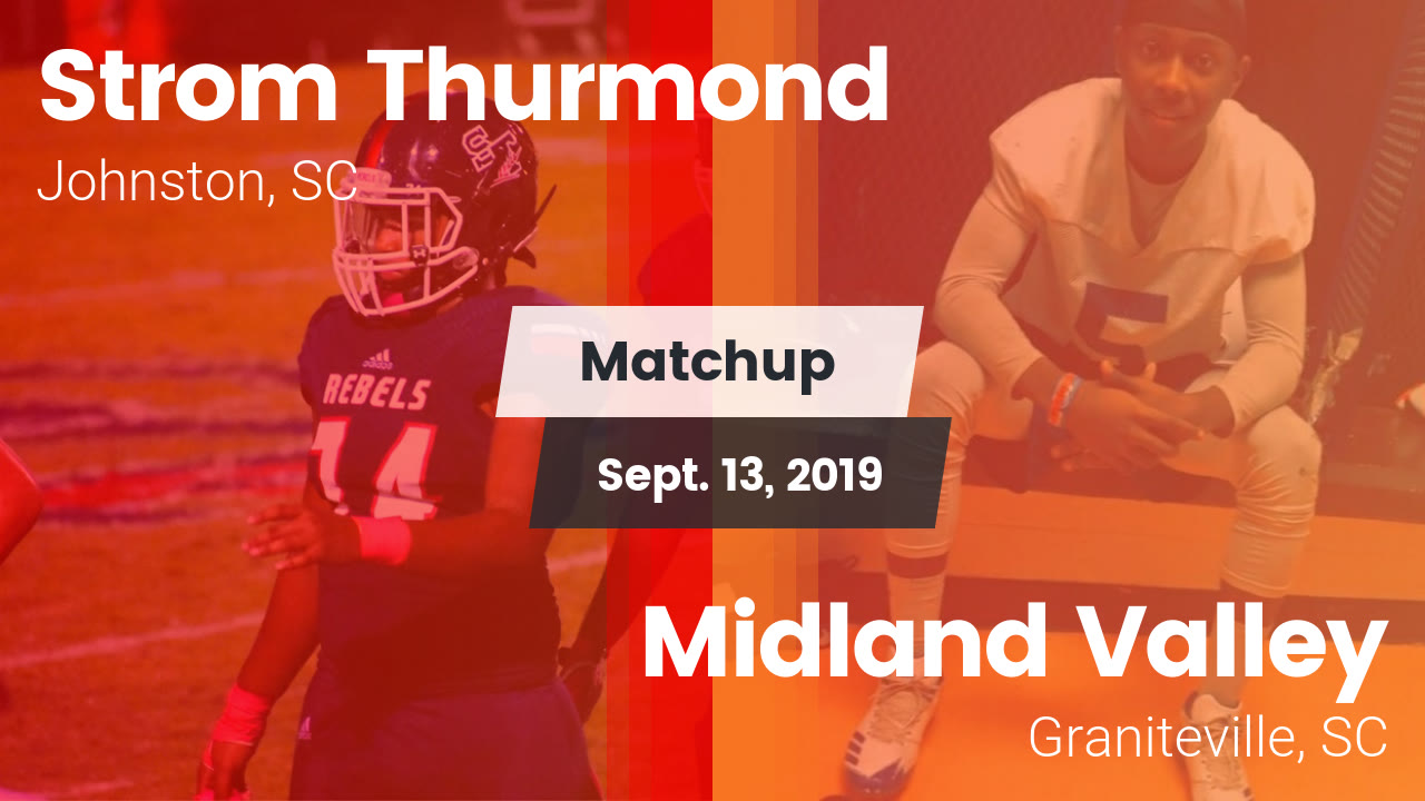 Strom Thurmond Hs Football Video Matchup Thurmond Vs Midland