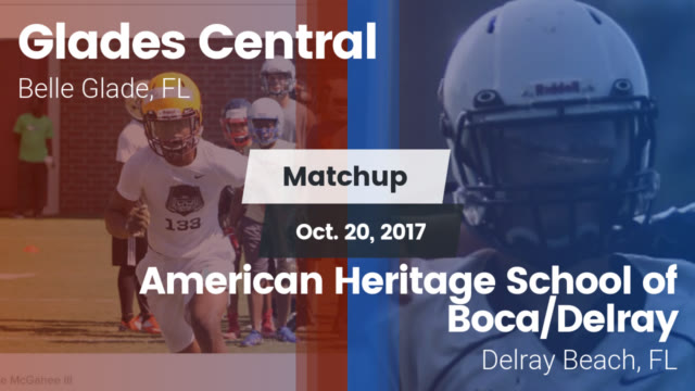 Boys Varsity Football Glades Central High School Belle Glade