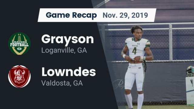 Boys Varsity Football Grayson High School Loganville Georgia