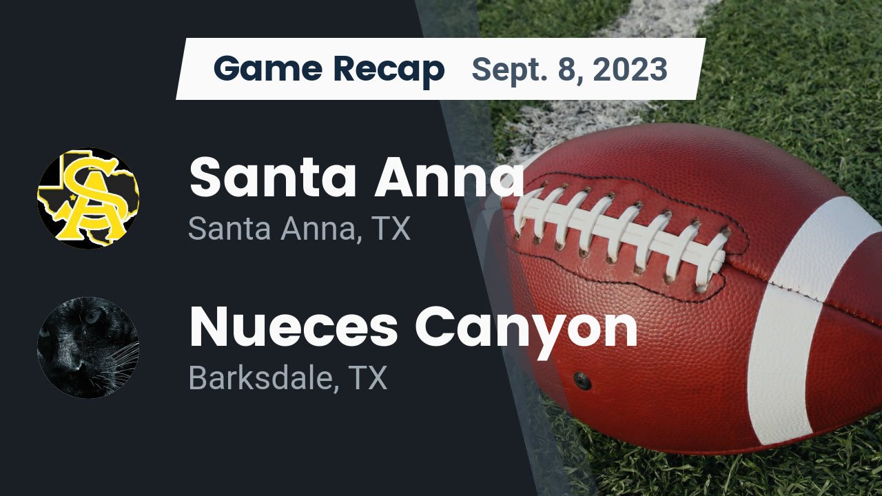 Santa Anna (TX) High School Sports Football, Basketball, Baseball