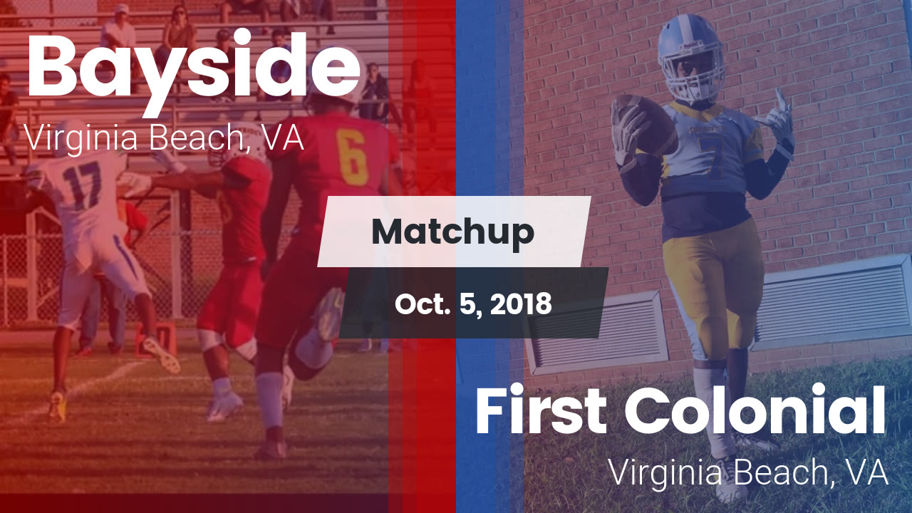Bayside Hs Football Video Matchup Bayside Vs First Colonial