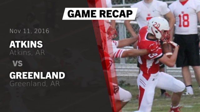 Boys Varsity Football Atkins High School Atkins Arkansas