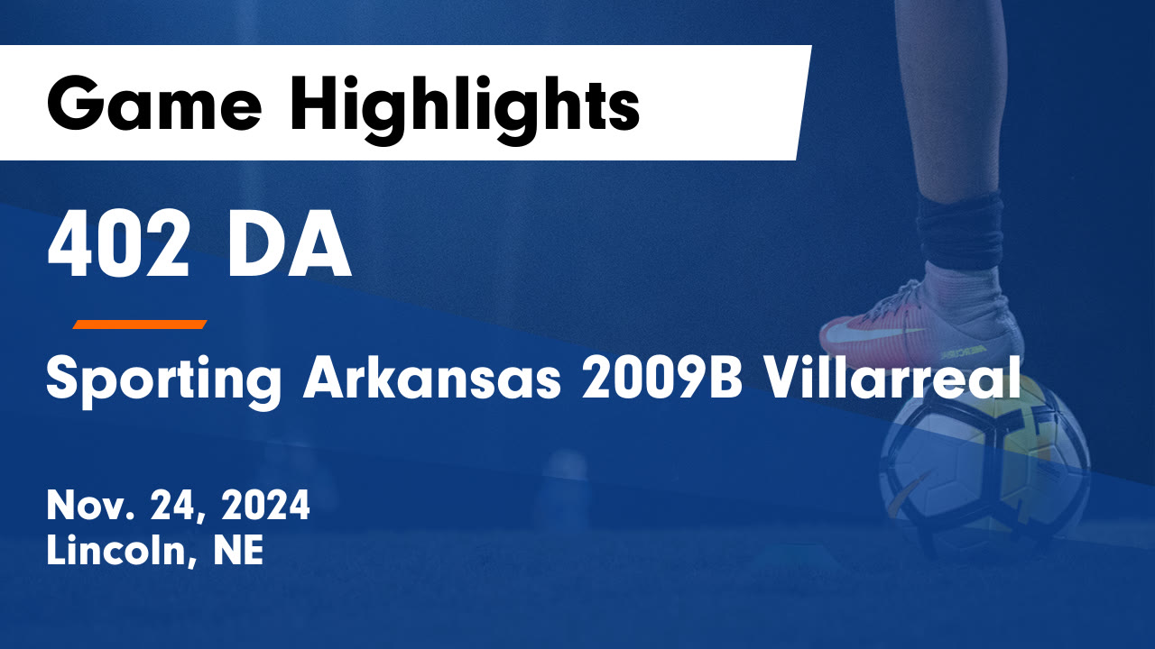 402 DA | Club Sports | Video | Hudl