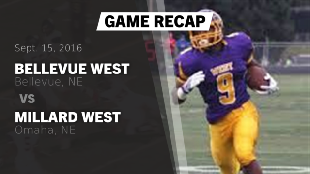 Boys Varsity Football Bellevue West High School Bellevue