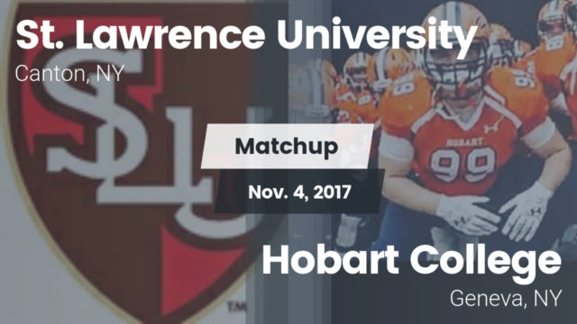 Mens Varsity Football St Lawrence University Canton New York