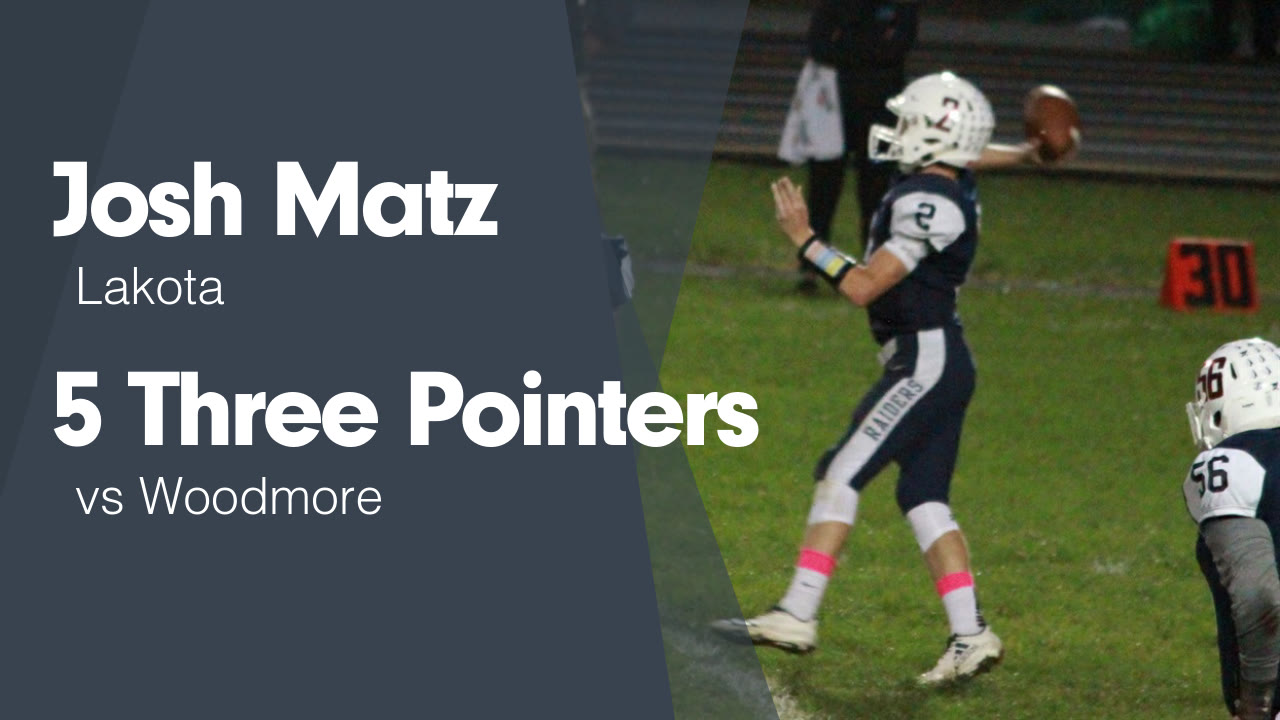5 Three Pointers vs Woodmore - Joshua Matz highlights - Hudl