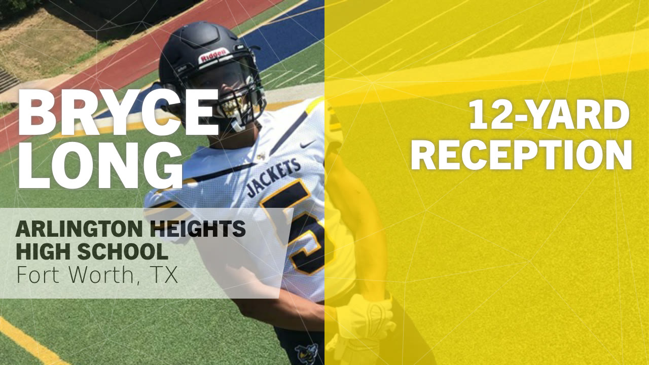 12-yard Reception vs Springtown - Bryce Long highlights - Hudl