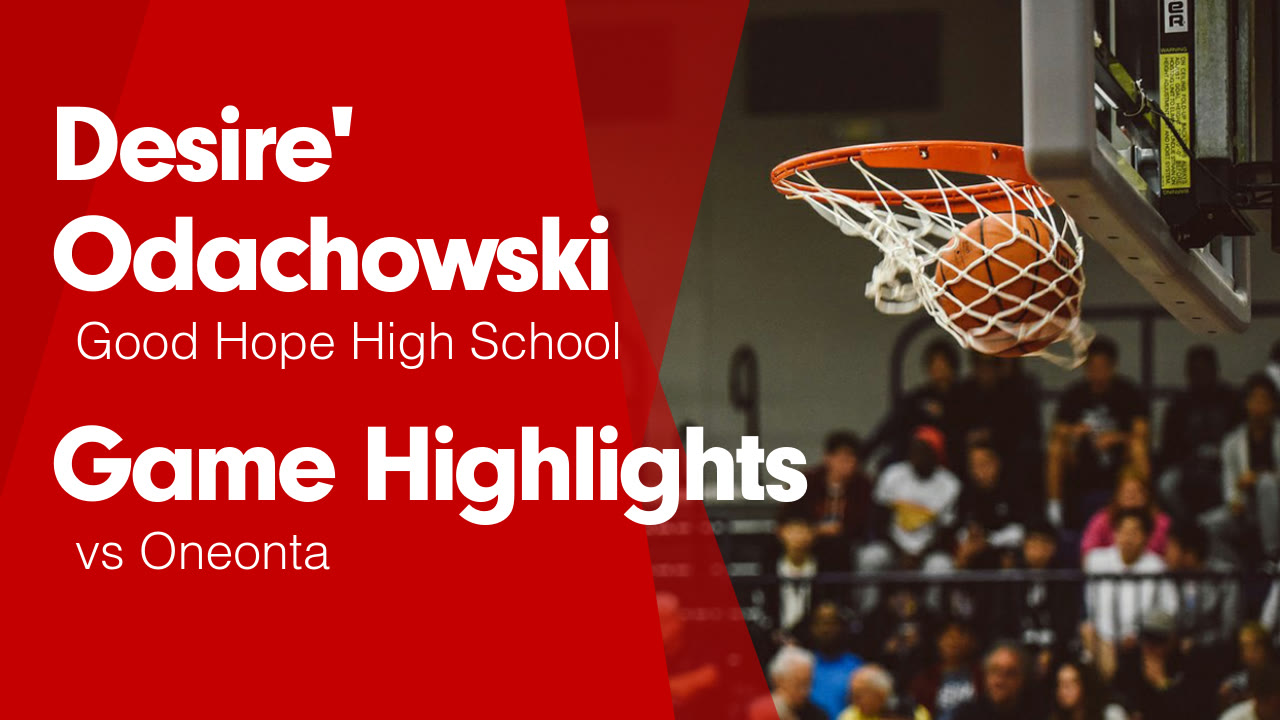 Desire' Odachowski's (Cullman, AL) Video "Game Highlights vs Haleyville"