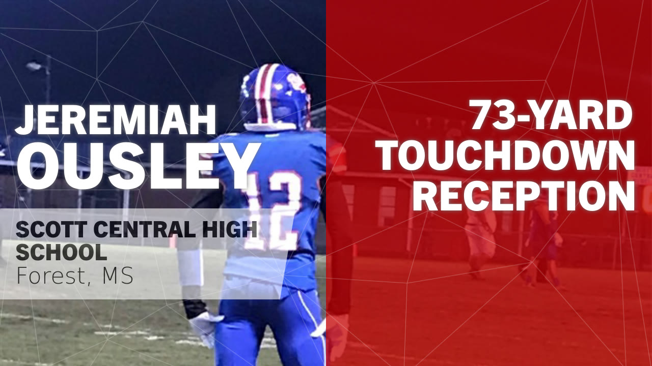 Jeremiah Ousley S Forest Ms Video 73 Yard Touchdown Reception