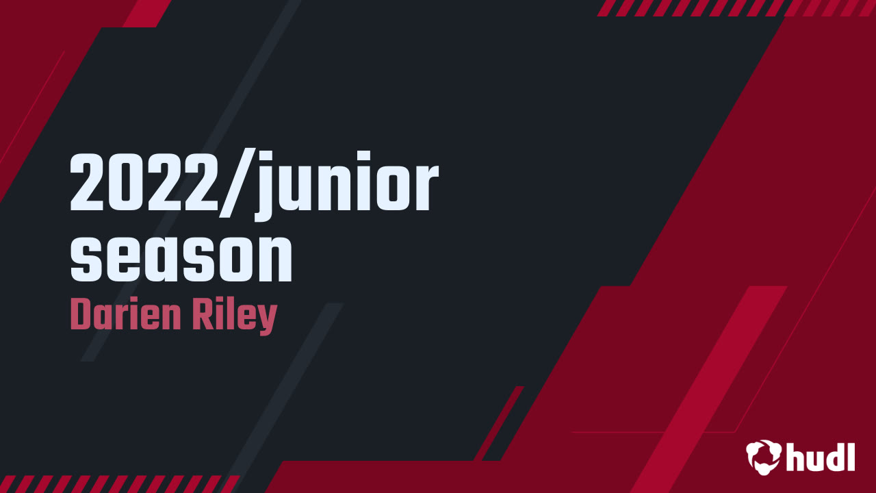 2022/junior season - Darien Riley highlights - Hudl