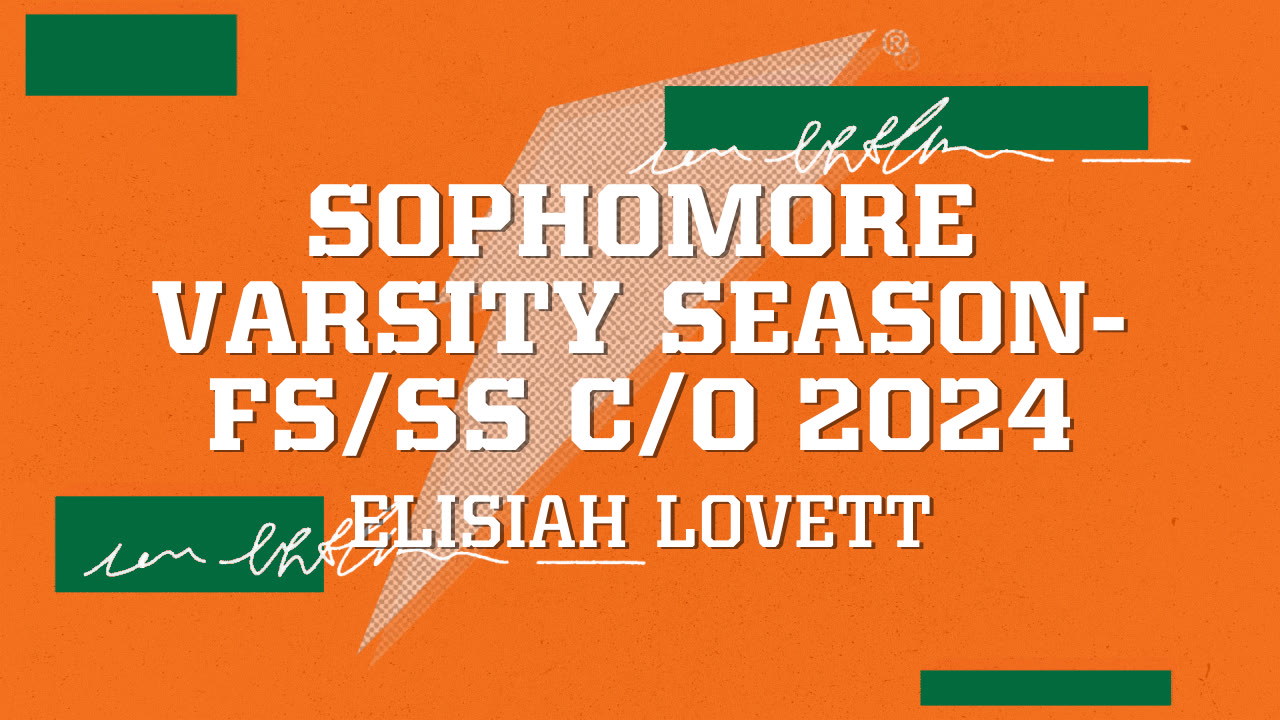 Sophomore Varsity SeasonFS/SS C/O 2025 Elisiah Lovett highlights Hudl