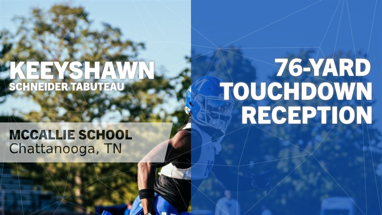 Keeyshawn Tabuteau - McCallie - 2025 Senior Season Highlights