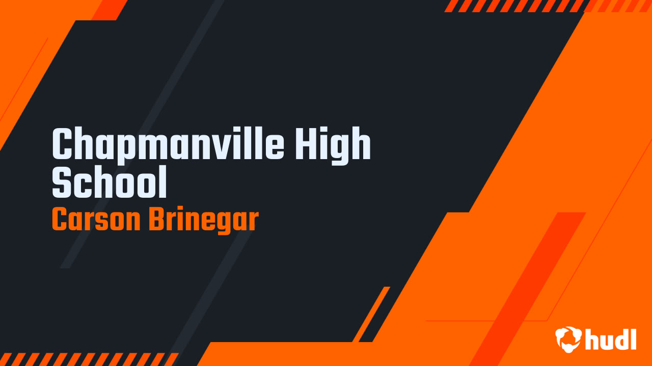 Chapmanville High School Carson Brinegar highlights Hudl