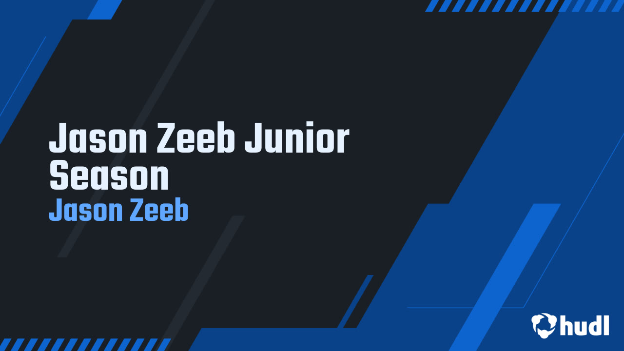 Jason Zeeb Junior Season - Jason Zeeb highlights - Hudl