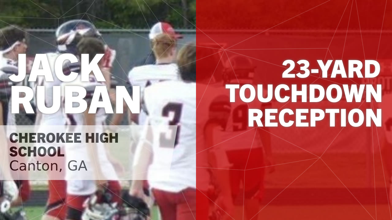 23-yard Touchdown Reception vs Wheeler - Jack Ruban highlights - Hudl