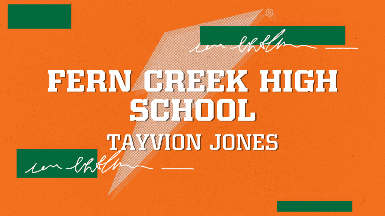 Fern Creek High School Tayvion Jones highlights Hudl