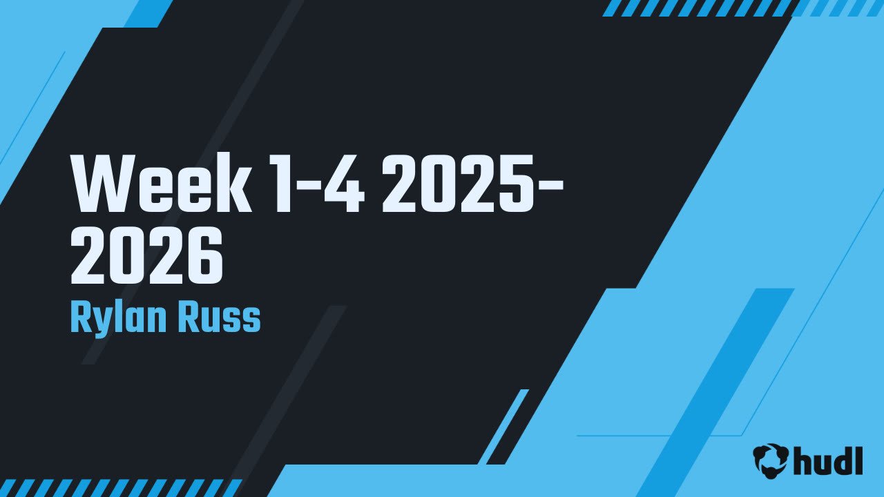 Senior Year Week 1-4 