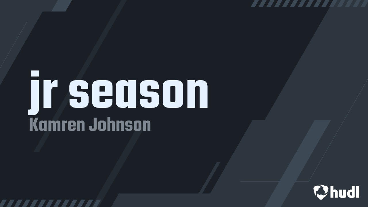 Kamren Johnson - Green Run - 2024 Junior Season Highlights