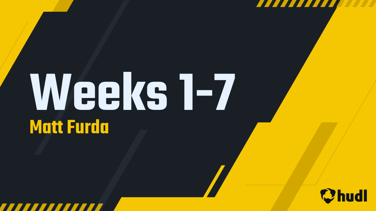 Weeks 1-7 - Matt Furda highlights - Hudl