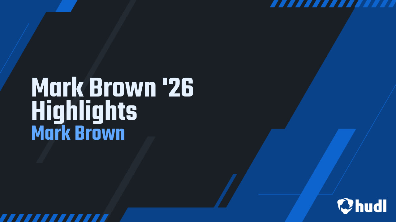 Mark Brown - Corsicana - 2024 Junior Season Highlights