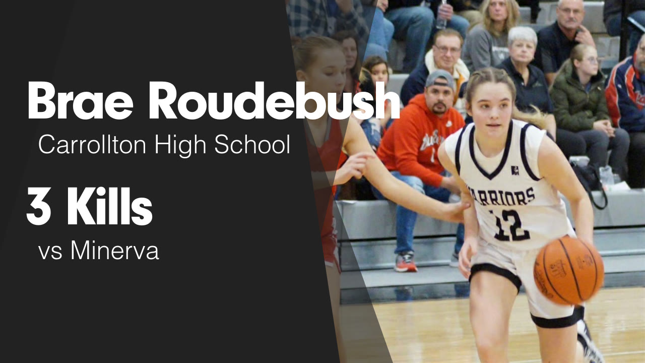 3 Kills vs Minerva - Brae Roudebush highlights - Hudl