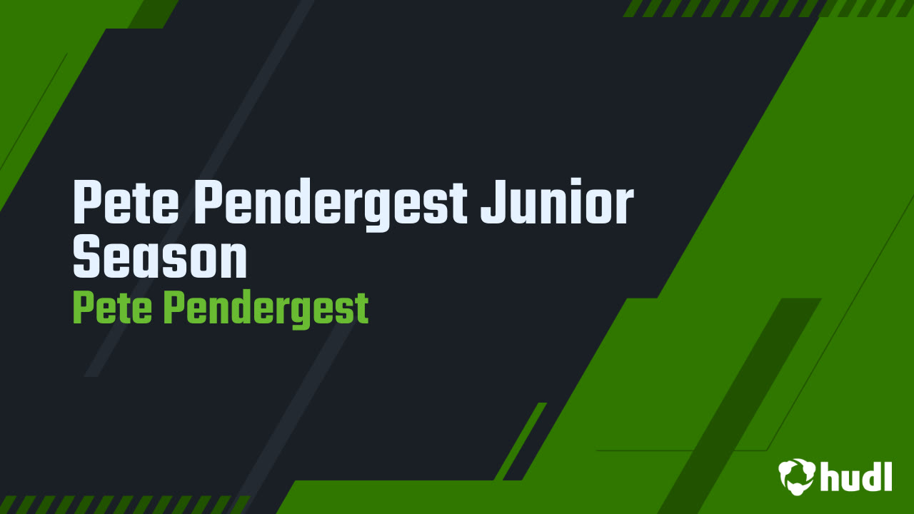 Pete Pendergest - Badin - 2024 Junior Season Highlights