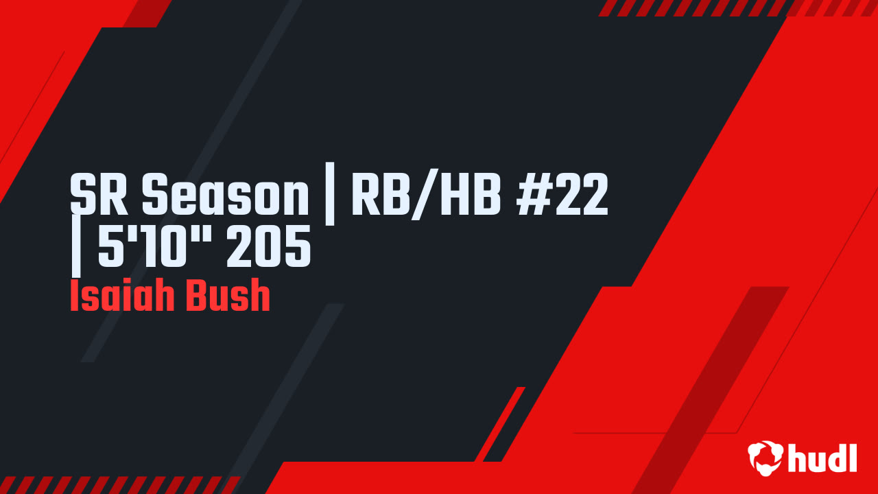 SR Season | RB/HB #22 | 5'10