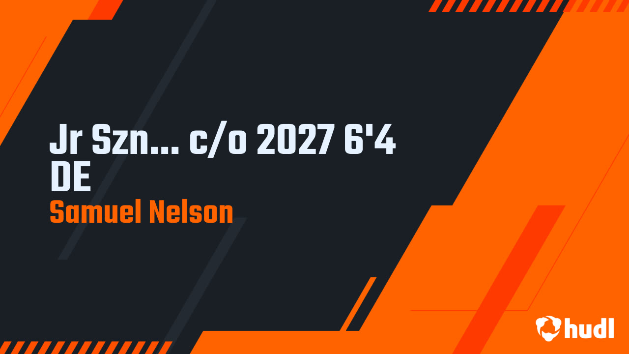 Samuel Nelson - Bryant - 2025 Junior Season Highlights 