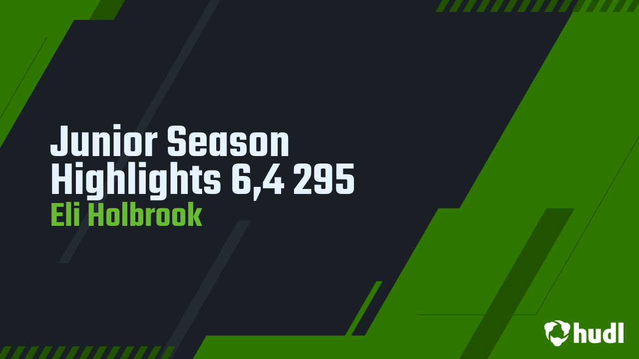 Eli Holbrook - Arlington - 2024 Junior Season Highlights