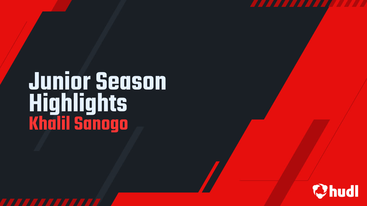 Khalil Sanogo - Junior Season