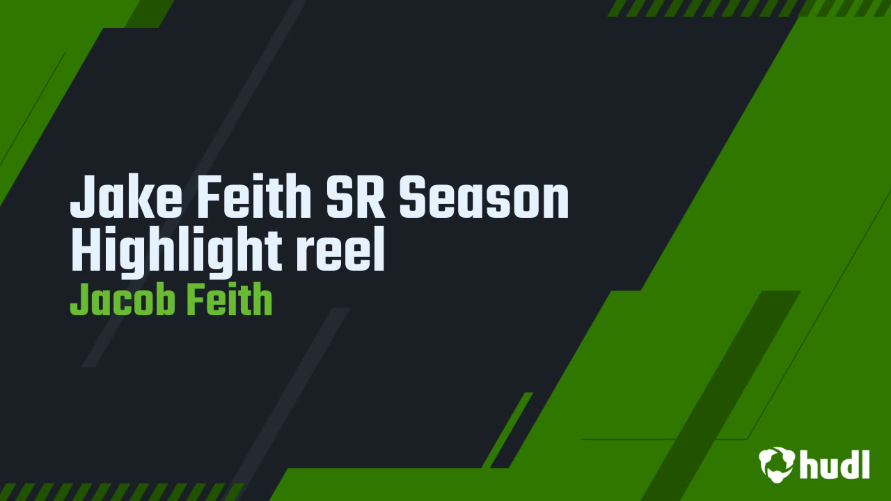 Jake Feith SR Season Highlight reel - Jacob Feith highlights - Hudl