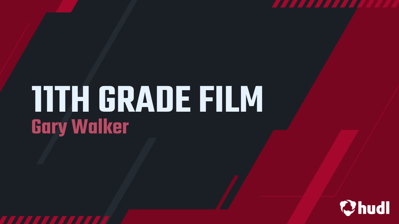 Gary Walker - Creekside - 2025 Junior Season