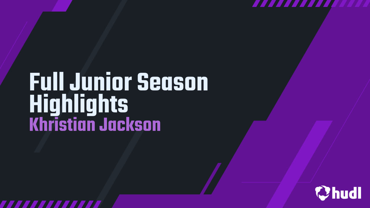 Khristian Jackson - Ridge View - 2025 Junior Season Highlights