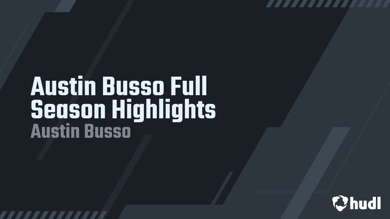 Austin Busso - Bergen Catholic - 2025 Junior Season Highlights