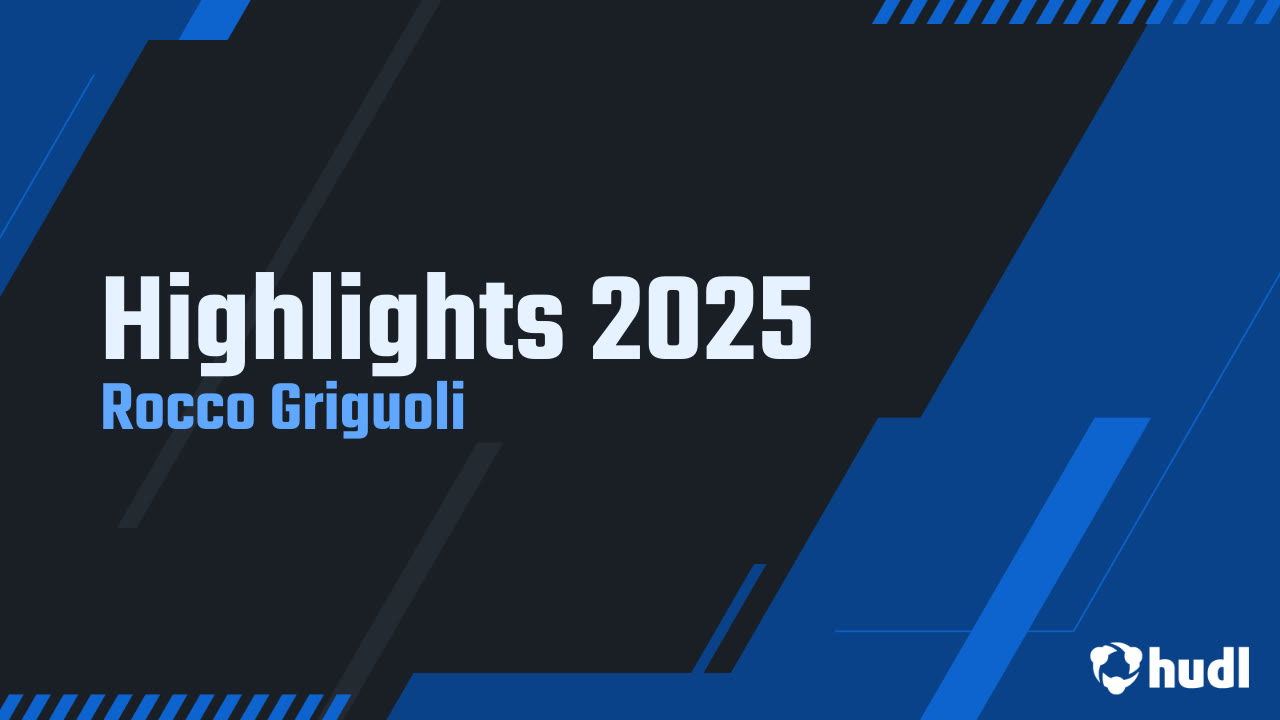 Rocco Griguoli - Marian Catholic - 2025 Junior Year Highlights