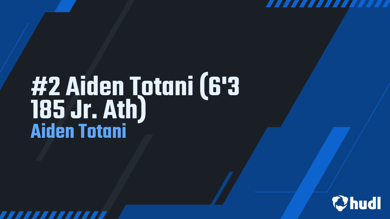 Aiden Totani Junior Highlights