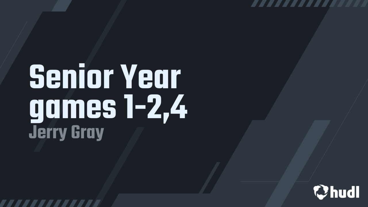 Jeremiah Gray - Central - 2025 Senior Season Highlights