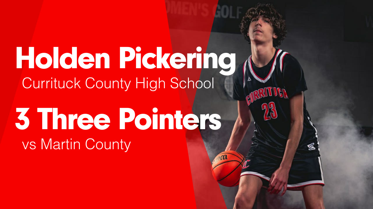 3 Three Pointers vs Martin County - Holden Pickering highlights - Hudl