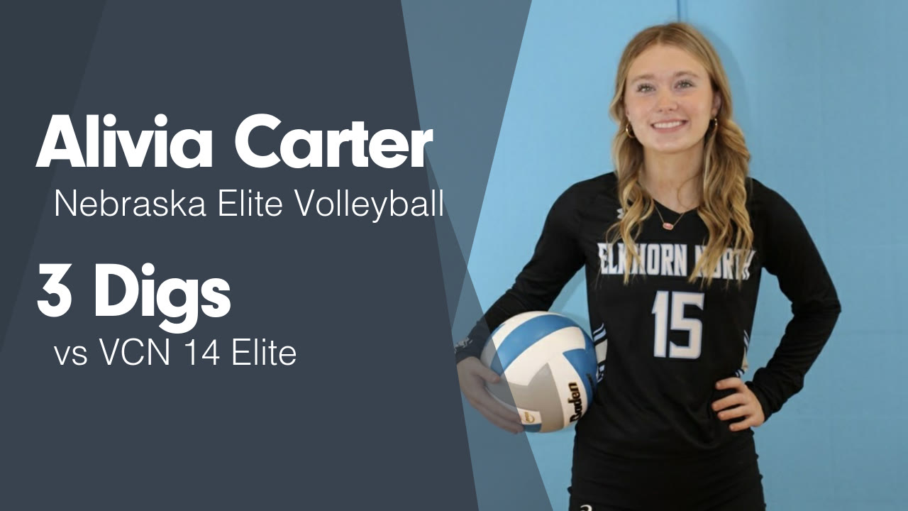 3 Digs vs VCN 14 Elite - Alivia Carter highlights - Hudl