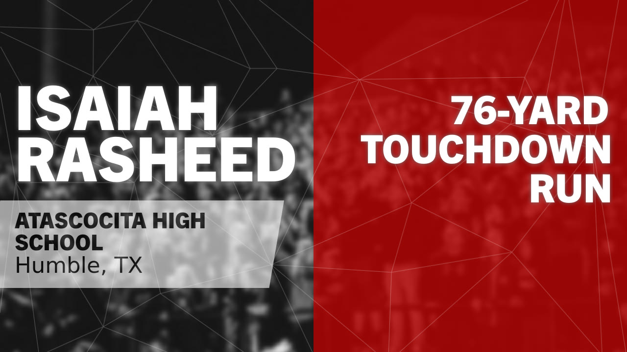 76-yard Touchdown Run vs Channelview